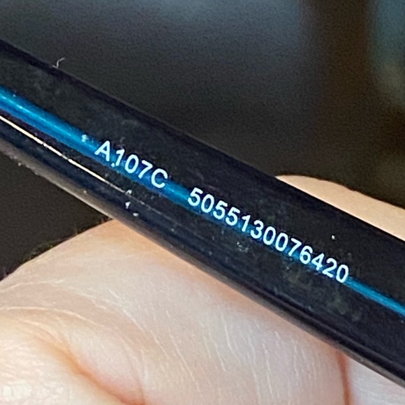 Old Versace Eyeglass Case with glasses - Picture 9 of 10